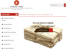 Tablet Screenshot of koleksiyonodasi.com